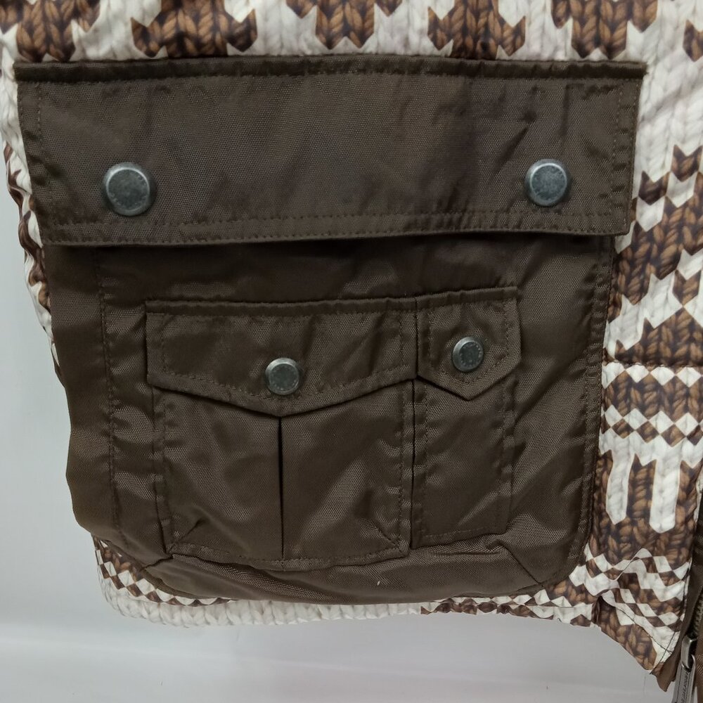 Sean John Aztec Southwest Print Puffer Vest Size 3XL - Picture 2 of 9